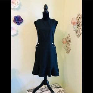 Loft Black Little Dress Size 4